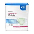 Mckesson Super Plus Incontinence Brief XXL Contoured, Moderate, PK 48 BRCLXXL